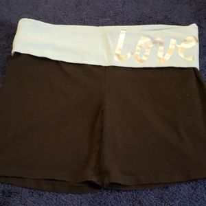 2 pair of yoga shorts Pink and Aerie